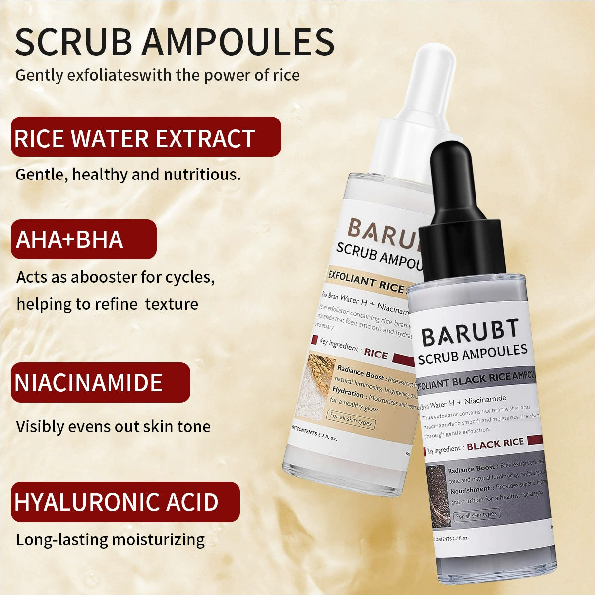 Rice Exfoliating Face Serum
