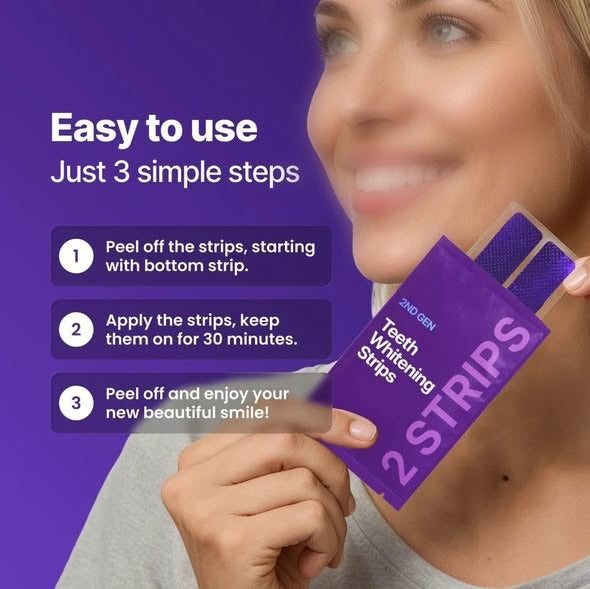 whitening strips - 42 Pack