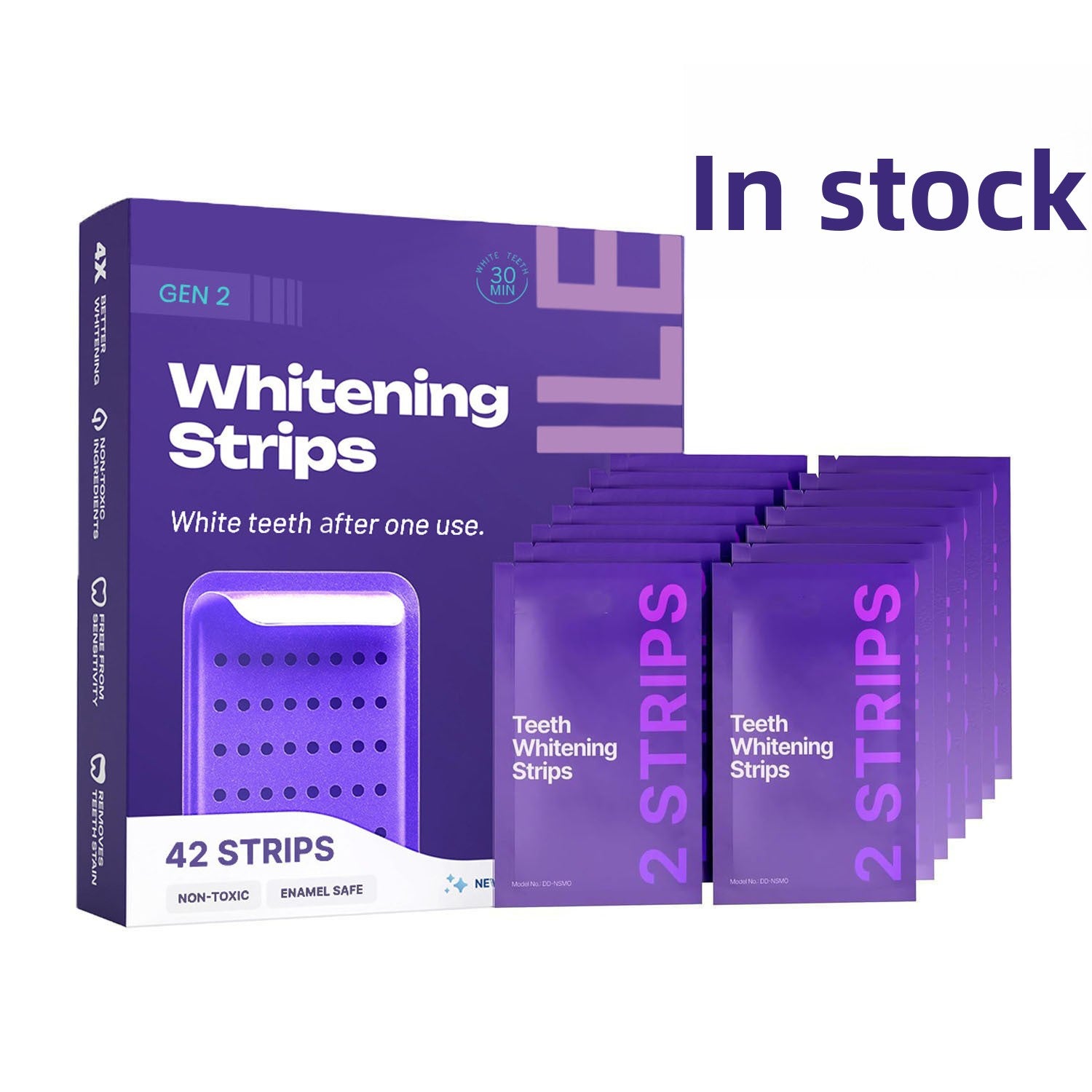 whitening strips - 42 Pack