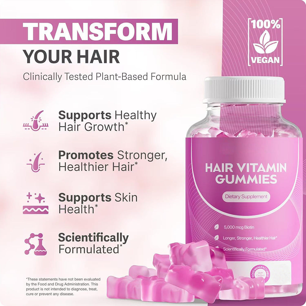 Hair vitamin gummie